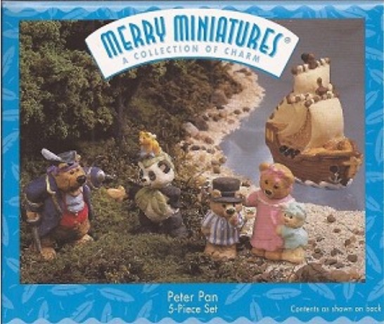 1997 Peter Pan - Set of 5 - Merry Miniaturee